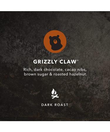 Kicking Horse Coffee Grizzly Claw Dark Roast Ground 10 oz - Certified Organic Fairtrade Kosher - Buy Online on SooperMarket.com