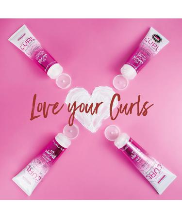 The Curl Company Enhance & Perfect Curl Cream 200ml with Curplex & Moringa Oil. Ideal for Curls & Waves - Buy Online on SooperMarket.com