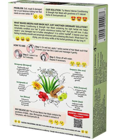 Metrol Meera Aloe Vera Hair Mask for Intense Conditioning & Strength - 120 g - Buy Online on SooperMarket.com