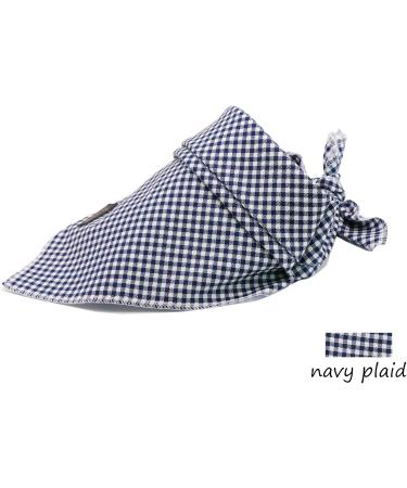 Aring Pet Dog Bandana - Stylish Cotton Plaid Triangle Neckerchief for Small & Large Dogs and Cats | International Shipping Available - Buy Online on SooperMarket.com