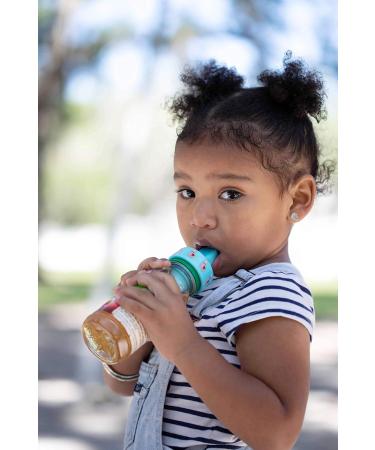 Refresh-A-Baby Universal Bottle Top Adapter 2-Pack (Baby Blue) - Fits Formula, Juice, and Water Bottles - Buy Online on SooperMarket.com