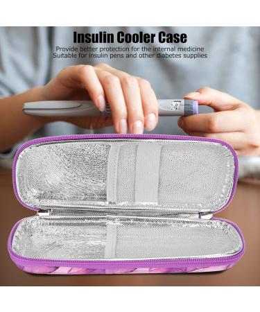 Insulin Cooler Travel Case - Waterproof Multi-Layer Protection (Purple) - Buy Online on SooperMarket.com