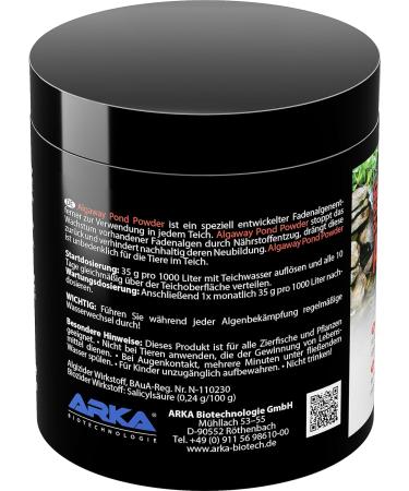Microbe-Lift Pond Algaway Powder 250g - Effective Thread Algae Remover | Environmentally Friendly Algae Control for Ponds - Buy Online on SooperMarket.com