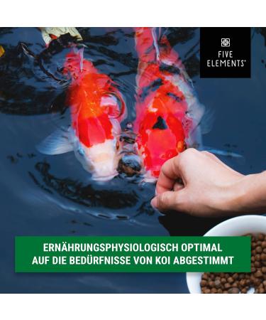 Buy Five Elements Koi Sink Plus 1.4 kg - Optimal Spring Feed for Healthy Koi | Premium Quality Ingredients - Buy Online on SooperMarket.com