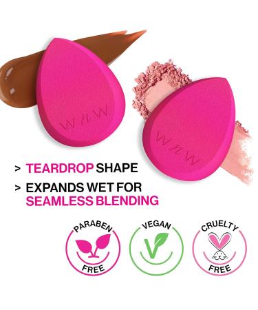 Double Tap Makeup Sponge Set - Vegan & Cruelty-Free Blender for Liquid, Cream, and Powder Makeup - 2 Pack - Buy Online on SooperMarket.com