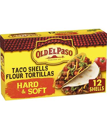 Old El Paso Hard & Soft Taco Shells & Flour Tortillas, 12 Shells, 7.4 oz.