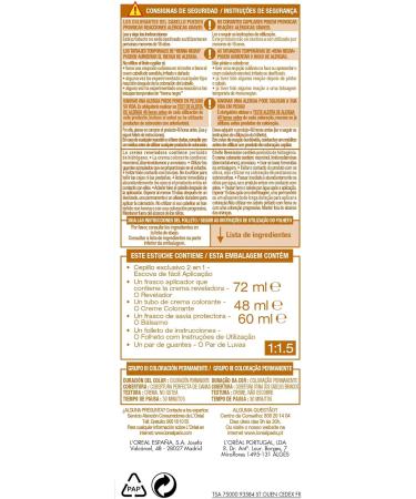 L'Oreal Excellence Age Perfect Colouring Number 7/32 Rubio Dorado Perla 7.302 Golden Pearl Blonde 1 count (Pack of 1) - Buy Online on SooperMarket.com