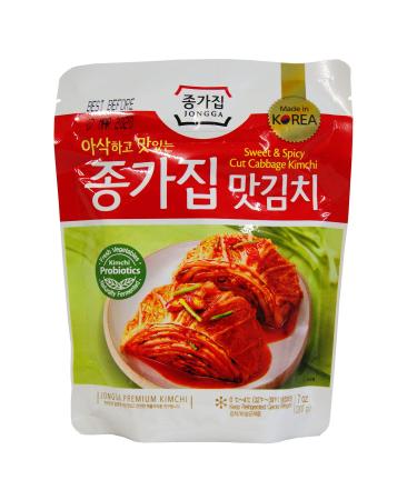 Chongga Cut Cabbage Kimchi (Mat Kimchi) 200g