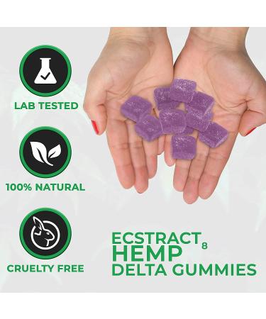 Hemp Gummies Delta Premium 500mg High Potency - 25 Fruity Gummies for Stress Relief, Inflammation, Pain, and Restful Sleep - Buy Online on SooperMarket.com