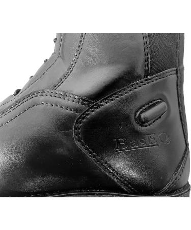 BasEQ Womens Suzi Synthetic Tall Field Boots - Size 10 in Black | One Stop Equine Shop - Buy Online on SooperMarket.com