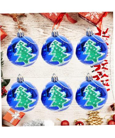 Cabilock 18 Pcs Christmas Decor Lob Christmas Baubles Decorative Christmas Hanging Ornament Balls Boxed Pack - Buy Online on SooperMarket.com