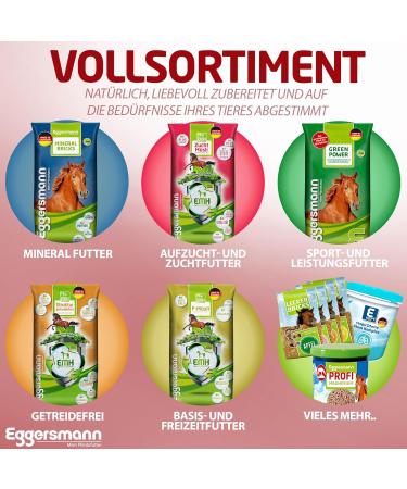 Buy EGGERSMANN Horse Food 1kg - Delicious Natural Fruit & Vegetable Treats for Horses & Ponies | Perfect Reward & Snack | Premium Horse Accessories - Buy Online on SooperMarket.com