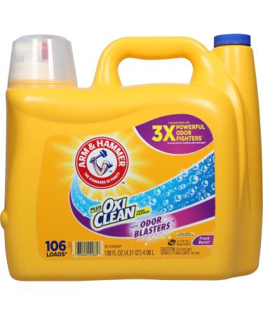 Arm & Hammer Oxi Clean Fresh Burst Detergent 138 Ounce