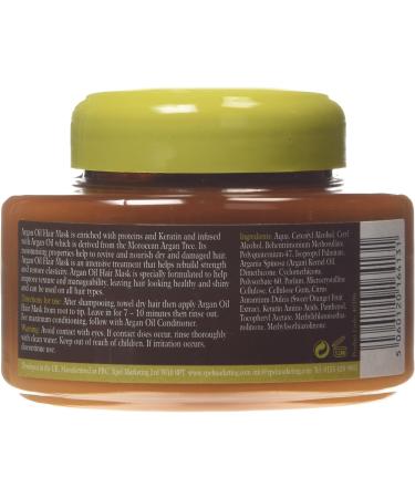 Argan Oil Hydrating Hair Mask - Deep Conditioning Treatment for Silky Smooth Hair - Buy Online on SooperMarket.com
