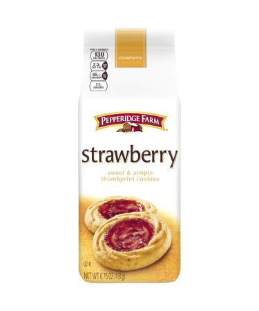 Pepperidge Farm, Verona Strawberry Cookies, 6.75oz Bag (Pack of 4) Strawberry 6.75 Ounce (Pack of 4)