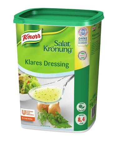 Knorr Salad Dressing Clear (dry mix for spicy clear salad dressings) 1 pack (1 x 1 kg) Clear 1 kg (1 pack)