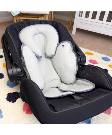 Travel Bug Baby Cuddler Head & Body Support with Vibrating Soother - Raindrop - Buy Online on SooperMarket.com