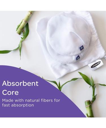Lansinoh Reusable Nursing Pads - 8 Pads for Breastfeeding Moms | Eco-Friendly & Comfortable - Buy Online on SooperMarket.com