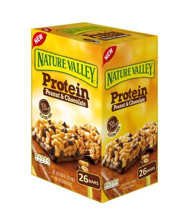 Nature Valley Protein Bars Peanut and Chocolate Gluten Free
