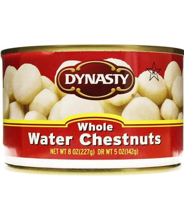 Dynasty Whole Water Chestnuts (12 Pack Total of 96oz)