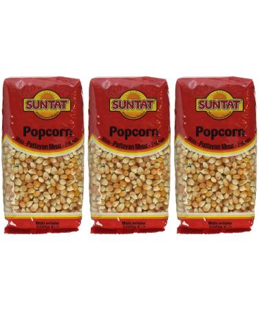 SUNTAT Popcorn Corn pack of 3 (3 x 500 g pack)