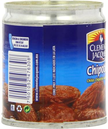 Clemente Jacques Chipotle Peppers in Adobo Sauce 220 g - Buy Online on SooperMarket.com