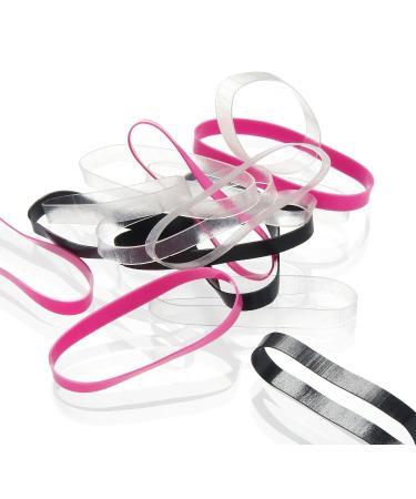 BLAX Snag Free Hair Ties - 8 Pieces Pink | Durable & No Snag | 8-in-1 Pack - Buy Online on SooperMarket.com