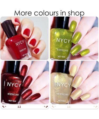 Glitter Nail Polish Emerald Green Nail Polish Nail Varnish - 10ML Quick Dry Breathable Long Lasting Dark Green Nail Polish - Oil Based Formula Non-toxic No UV Needed DIY Nail Art Manicure for Women - Buy Online on SooperMarket.com