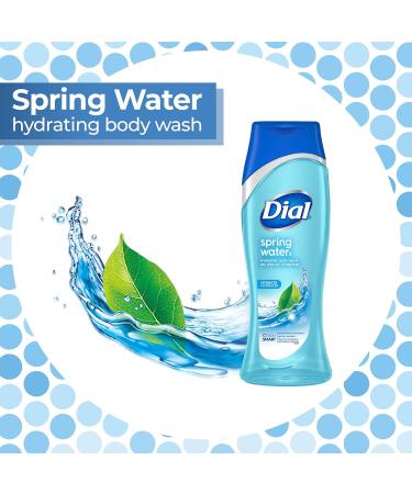 Dial Spring Water Body Wash 21 fl oz - Pack of 4, Unscented - Buy Online on SooperMarket.com