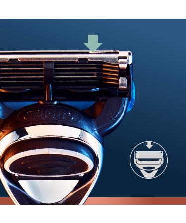 Gillette King C. Men's Razor with Trimmer for Precision Beard Razor + Razor Blade Navy Blue - Buy Online on SooperMarket.com