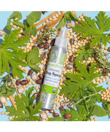 Sky Organics Organic Bug Spray - 4 fl oz (Natural Insect Repellent) - Buy Online on SooperMarket.com