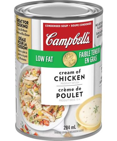 Campbell's Low Fat Cream of Chicken Soup 284 mL 284 ml (Pack of 1) - Buy Online on SooperMarket.com