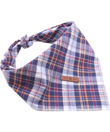 Lionet Paws Dog Bandana | Triangular Headscarf for Small Medium & Large Dogs | Dark Blue | Pack of 1 - Buy Online on SooperMarket.com