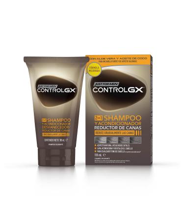 JUST FOR MEN (CONTROL GX) CHAMPAGNE 2 IN 1 118ML. REDUCTOR CANA 118 ml (1 pack)