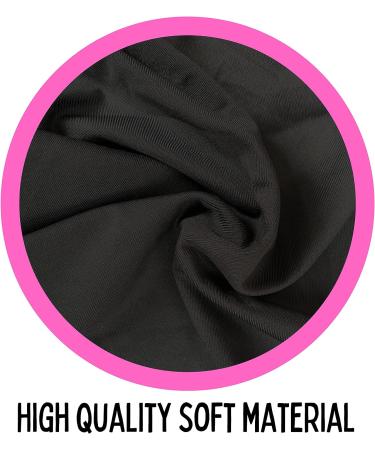 Dancina Girls Gymnastics Shorts - Classic & Metallic Ice Dance Wear | Size 12, Solid Black - Buy Online on SooperMarket.com