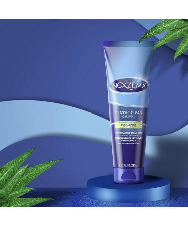 Noxzema Deep Cleansing Cream 8oz 6 Count - Original Face Cleanser for Healthy & Soft Skin - Removes Dirt, Makeup, and Oil - Face Wash for Deep Cleansing - Buy Online on SooperMarket.com