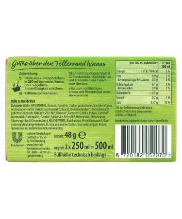 Buy Knorr Sauce for Meatloafs - 18x2 Pack | International Shipping Available - Buy Online on SooperMarket.com