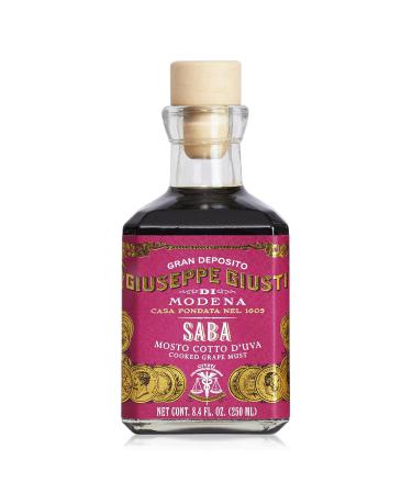 Giuseppe Giusti Saba Mosto Cotto d'Uva di Modena thick grape must from Italy in Cubica bottle (1 x 0.25 l)