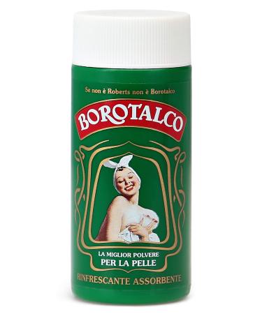 Borotalco Talcum Power Mini Jar Talcum Powder Mini Talcum Powder Multipurpose Absorbing and Refreshing for Velvety Skin and Suitable for Men Women and Children 40 g Jar 40 g (Pack of 1)