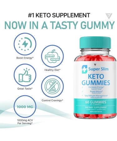 Super Slim Keto Gummies Super Slim ACV Advanced Strength Healthy Lifestyle Multivitamin Support Supplement Gummy Multivitamines pour un mode de vie sain force avanc e Super Slim (60 Gummies) - Buy Online on SooperMarket.com