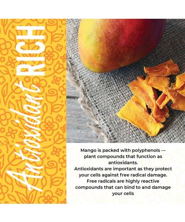 Organic African Dried Mango Slices - Unsweetened, Non-GMO, 16 oz - Buy Online on SooperMarket.com