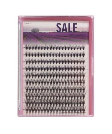 Vayator 20D 200 Clusters D Curl Professional Makeup False Eyelashes - Individual Extensions Cluster Eyelashes - Natural Soft Grafting - Choose from 8-18mm Mixed Lengths - Buy Online on SooperMarket.com