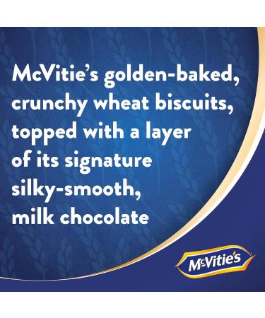 McVitie's Milk Chocolate Digestive Twin Pack 532 g (Pack of 6) Milk Chocolate Digestives 2 x 266g (Pack of 6) - Buy Online on SooperMarket.com