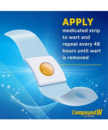 Compound W Wart Remover Maximum Stength One Step Invisible Pads - 14 Count - Salicylic Acid Wart Remover For Treatment & Common/Plantar Wart Removal One Step Invisible Pads Pads - Buy Online on SooperMarket.com