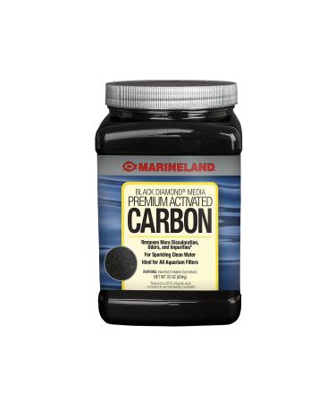 Marineland Black Diamond Premium Activated Carbon 22 Ounces, Filter Media For aquariums