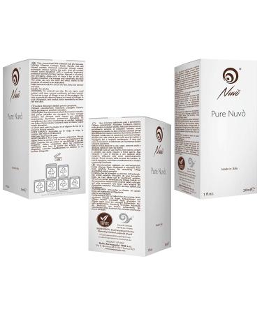 Nuv Snail Mucin Facial Serum | Highly Concentrated Moisturizer & Regenerator | 50ml | All Skin Types | 100% Made in Italy - Buy Online on SooperMarket.com