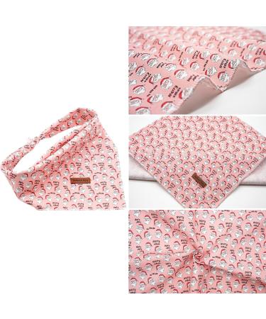 Shop Lionheart Glory Dog Christmas Neckerchief | Soft Cotton Adjustable Kerchief for Small Dogs | Cute Santa Claus Design | 1 Pack - Buy Online on SooperMarket.com