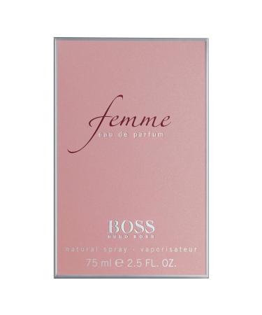 Hugo Femme Eau de Parfum Women's Woody Perfume With Notes of Blackcurrant Lily Musky Notes & Satinwood Long Lasting Fragrance 2.5 Fl Oz - Buy Online on SooperMarket.com