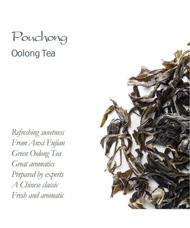 Buy Authentic Who Shan Pouchong Oolong Tea - Bao Zhong Tea from Taiwan Premium 100g Loose Leaf Oolong - Traditional Paochong Quality - Buy Online on SooperMarket.com