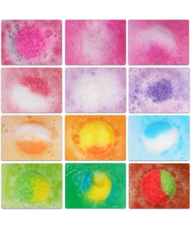 TTRWIN Bath Bombs Gift Set - 12 Organic & Natural Handcrafted Bubble Bath Bombs - Buy Online on SooperMarket.com